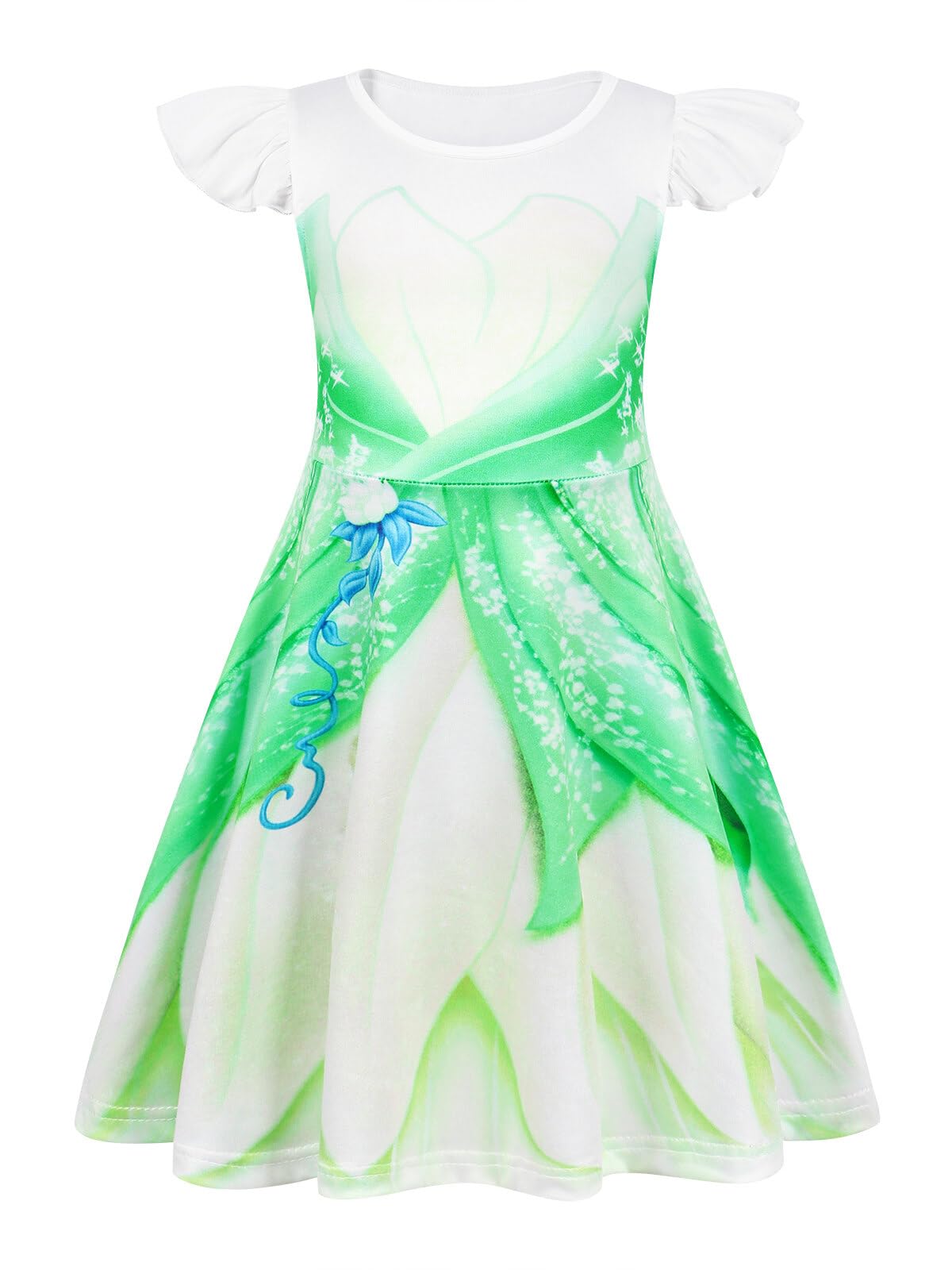 Girls Nightgowns Princess Pajamas Nightdress for Toddler Kids Sleepwear