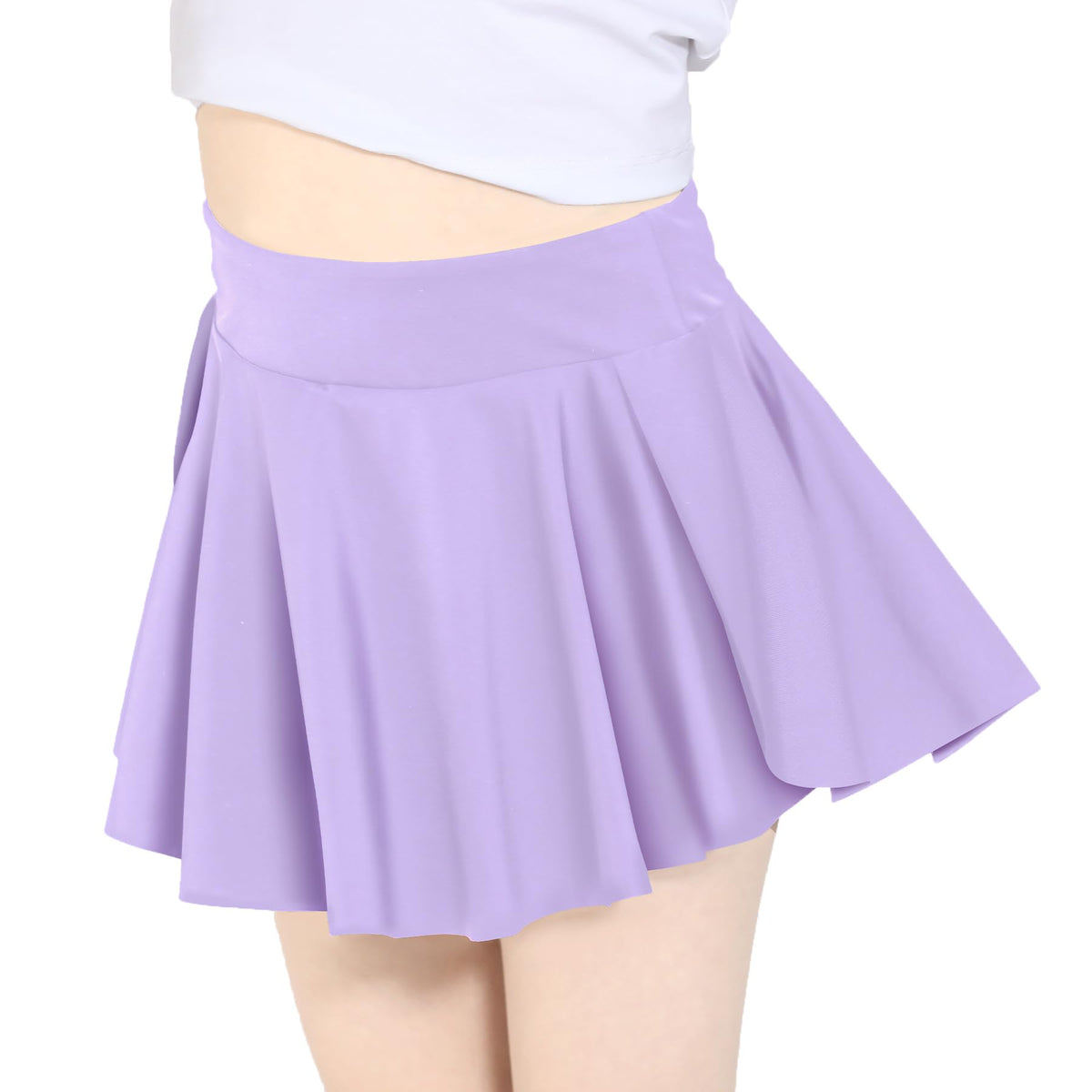 Skort Girls, Athletic Skirts for Tennis Golf, Butterfly Flowy Shorts for Kids, Shorts with Pocket