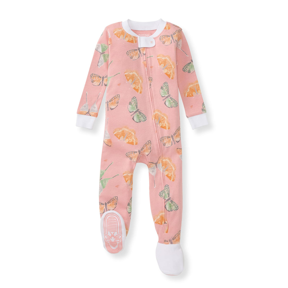 Burt's Bees Baby Boys Footless Pajamas, Sleep and Play Loose Fit, 100% Organic Cotton Soft One-piece PJs, Sizes NB to 6-9 Months