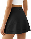 Stelle Girls Tennis Skirts Ruffle Golf Athletic Skorts with Pockets