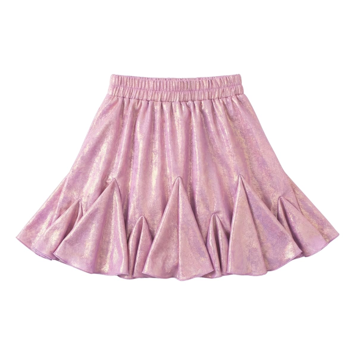 Girls and Toddlers Skirts Floral & Plaid Mini Skirt with Built-in Shorts