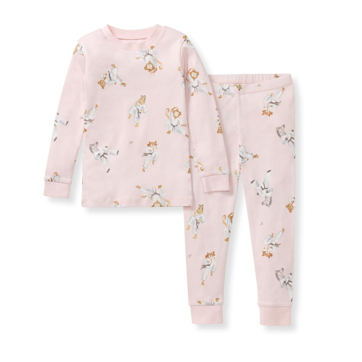Burt's Bees Baby Girls Organic Cotton Pajamas, Toddler PJ Set, 2-PC