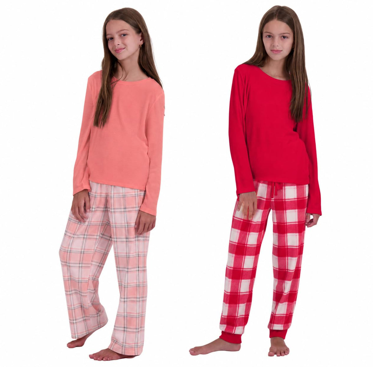 Angels Girls Pajamas Set - Comfortable & Soft - Girls Pjs Size 10-12, 14-16