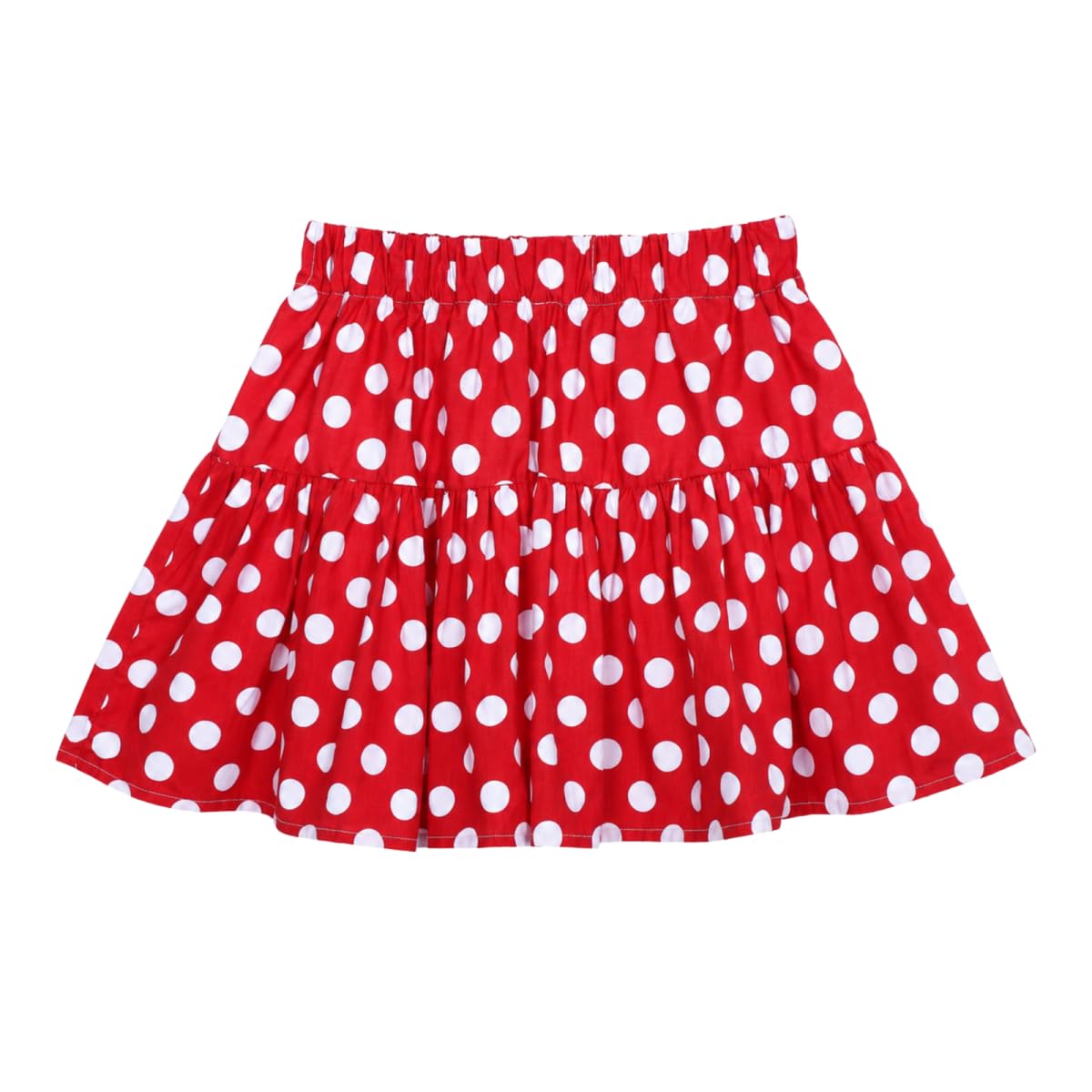 Girls and Toddlers Skirts Floral & Plaid Mini Skirt with Built-in Shorts