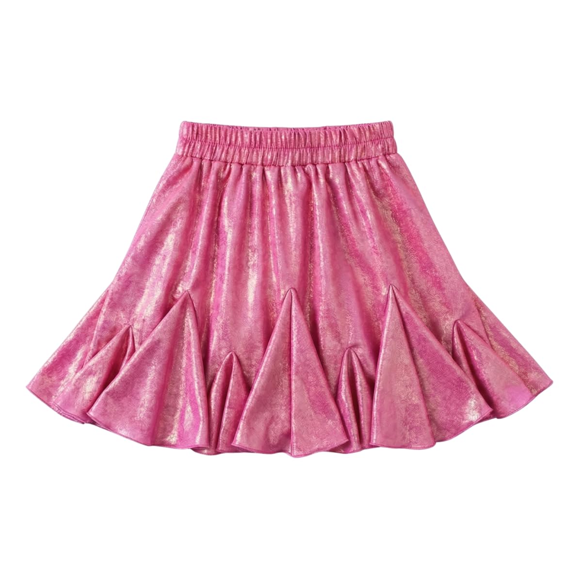 Girls and Toddlers Skirts Floral & Plaid Mini Skirt with Built-in Shorts