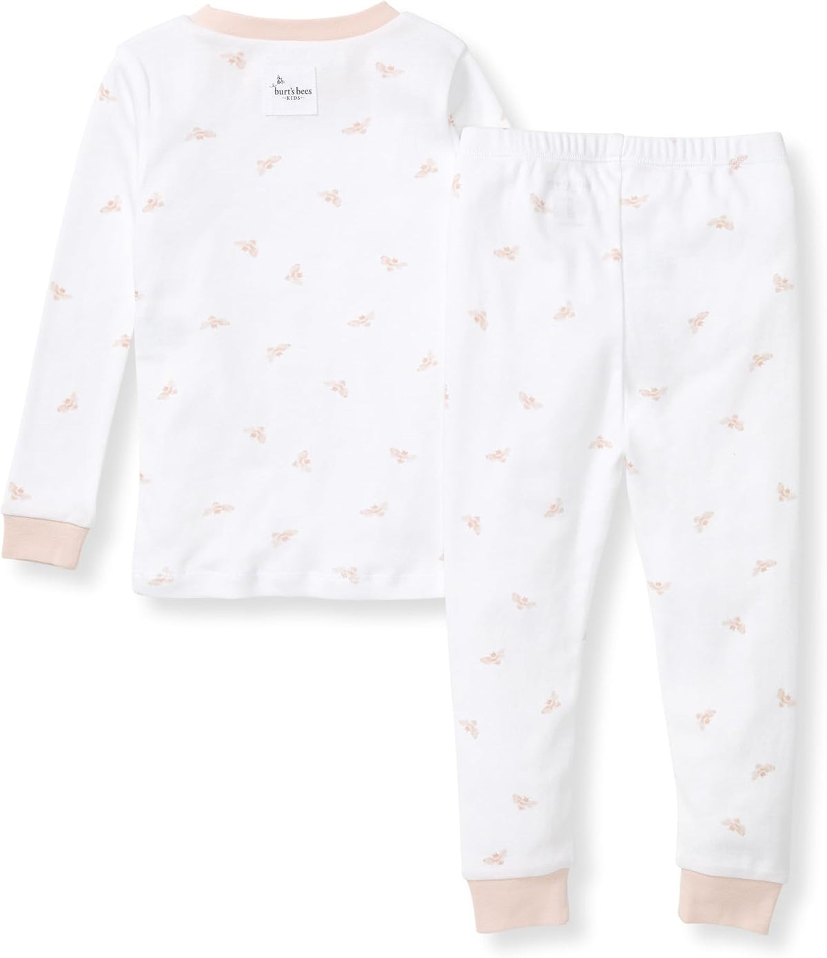 Burt's Bees Baby Girls Organic Cotton Pajamas, Toddler PJ Set, 2-PC