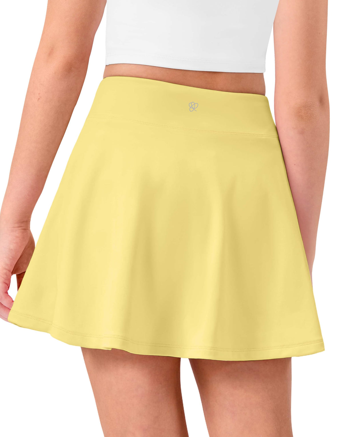 Girls Tennis Skirt with Pockets Pleated Athletic Skort Kids Golf Running School Uniform 2-in-1 Skirts Size 5-15Y
