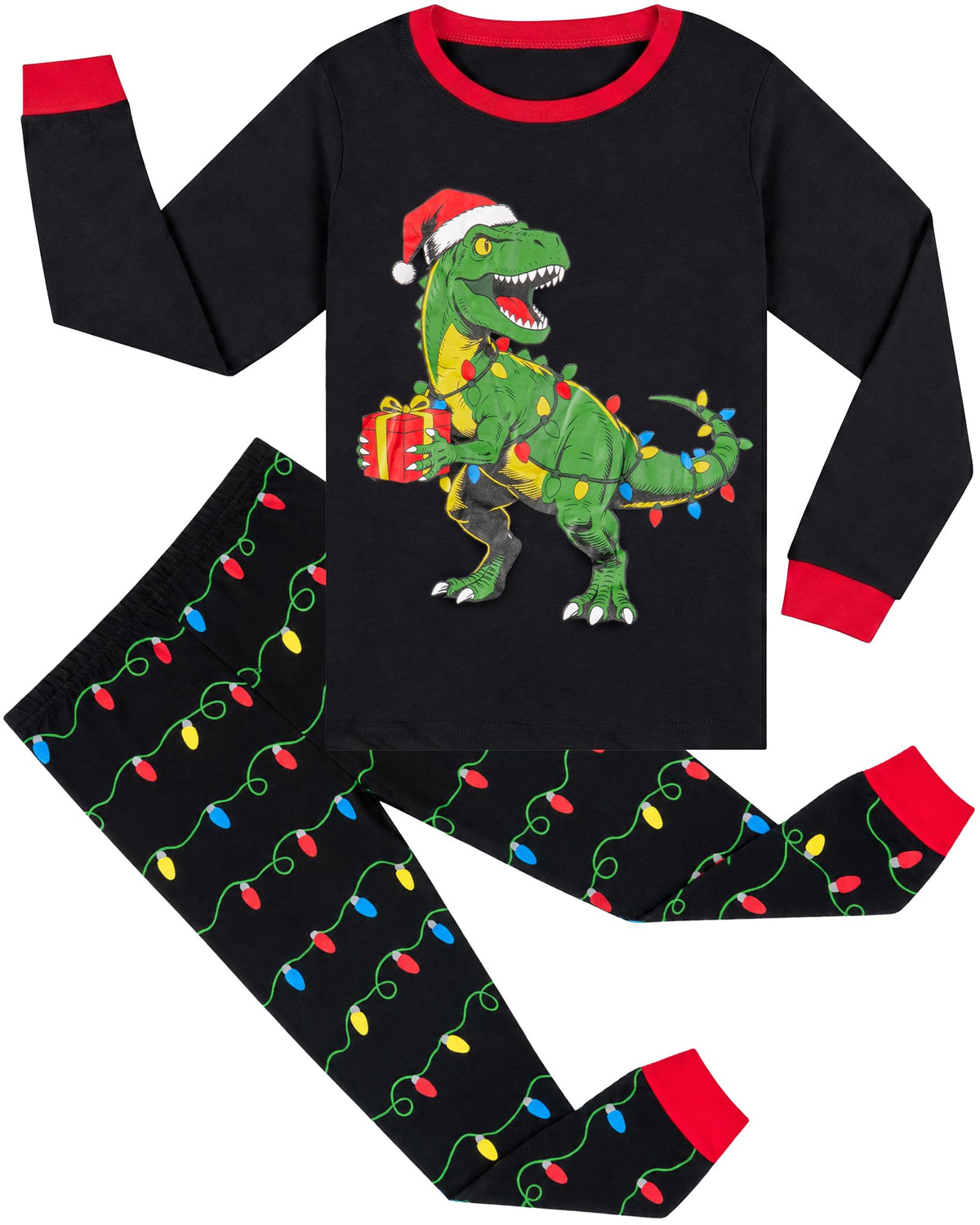 HONGTEYA Cotton Kids Toddler Clothes Set Long Sleeve for Boys Girls 3-8T