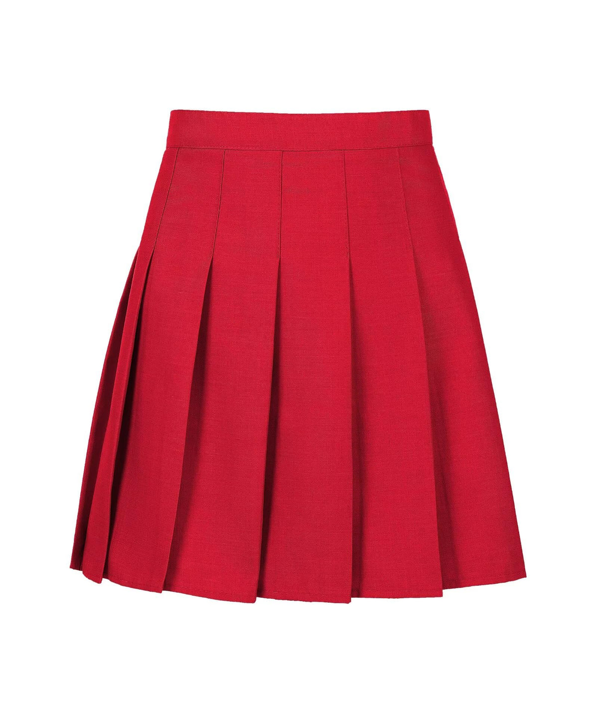 Girls' Pleated Skirts High-Waist A-line Skirt with Built-in Shorts 6-14Y