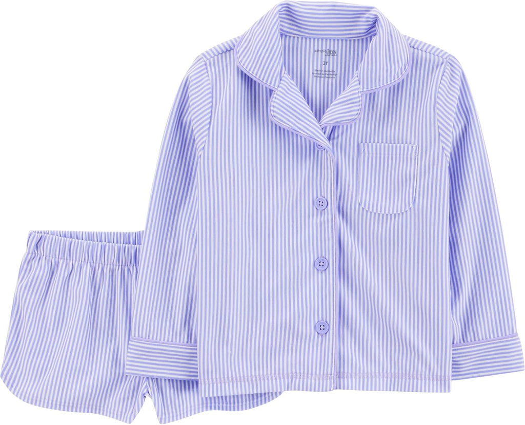 Simple Joys by Carter's Baby Boys' 2-piece Coat Style Pajama Set