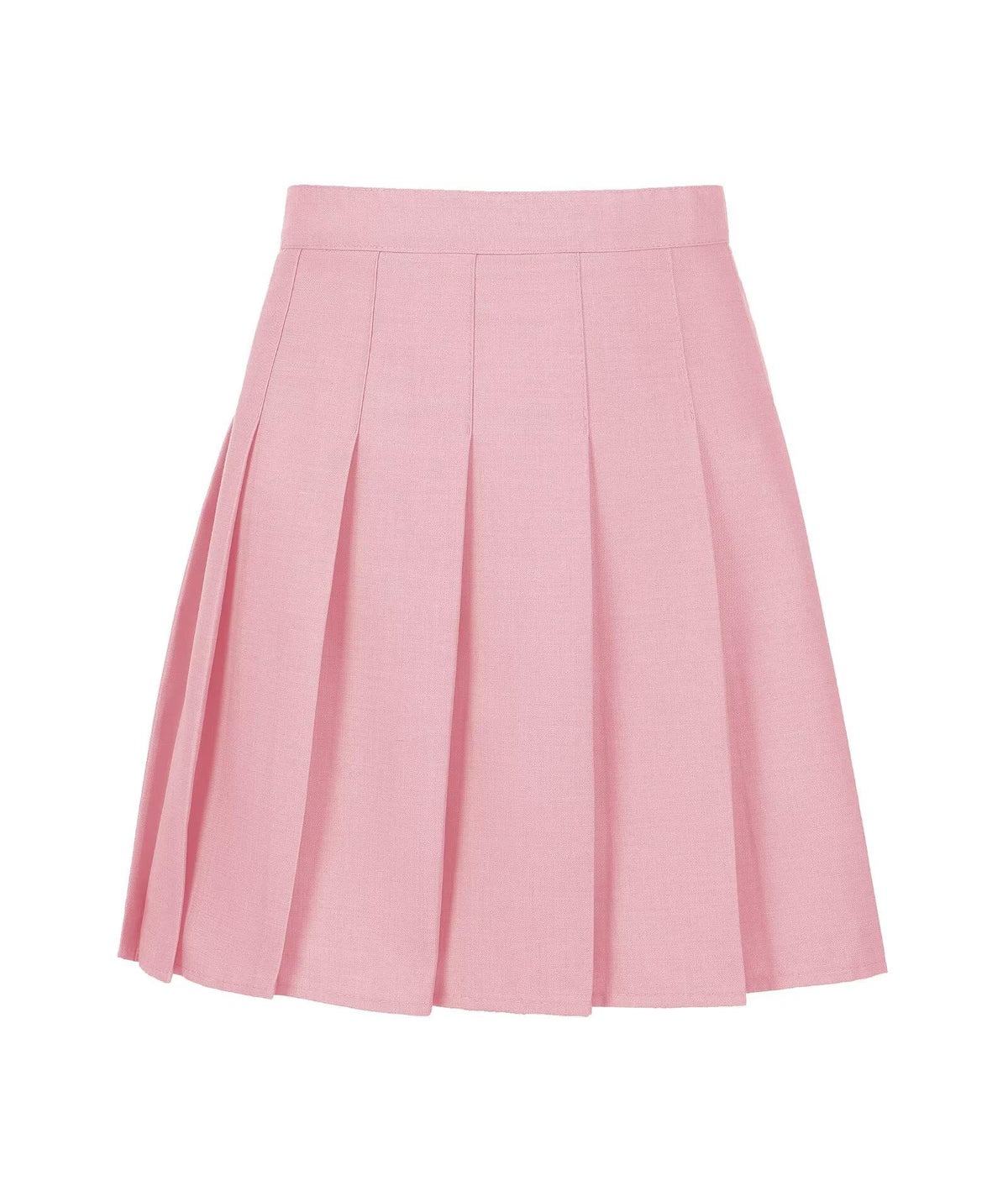 Girls' Pleated Skirts High-Waist A-line Skirt with Built-in Shorts 6-14Y