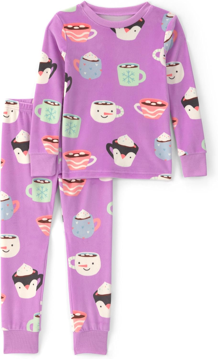 Carter's Girls' 2-piece Fleece Pjs