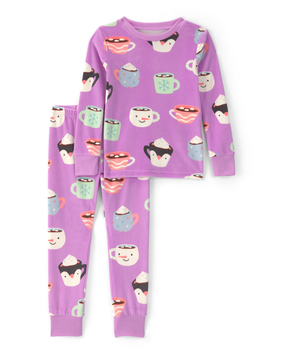 Carter's Girls' 2-piece Fleece Pjs