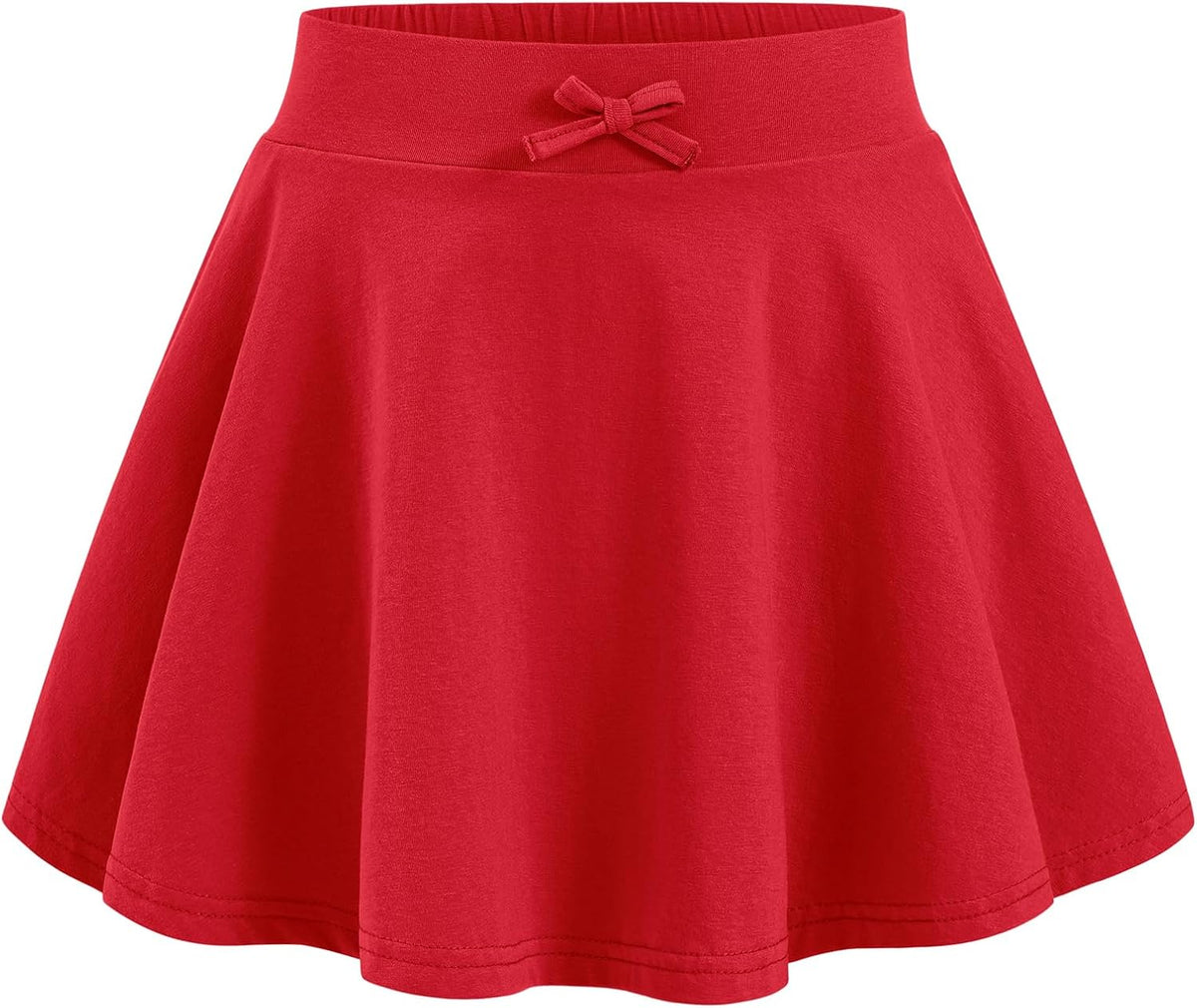 BOOPH Girls Skirts Kids Casual Skorts Athletic Uniform Skirt with Pockets