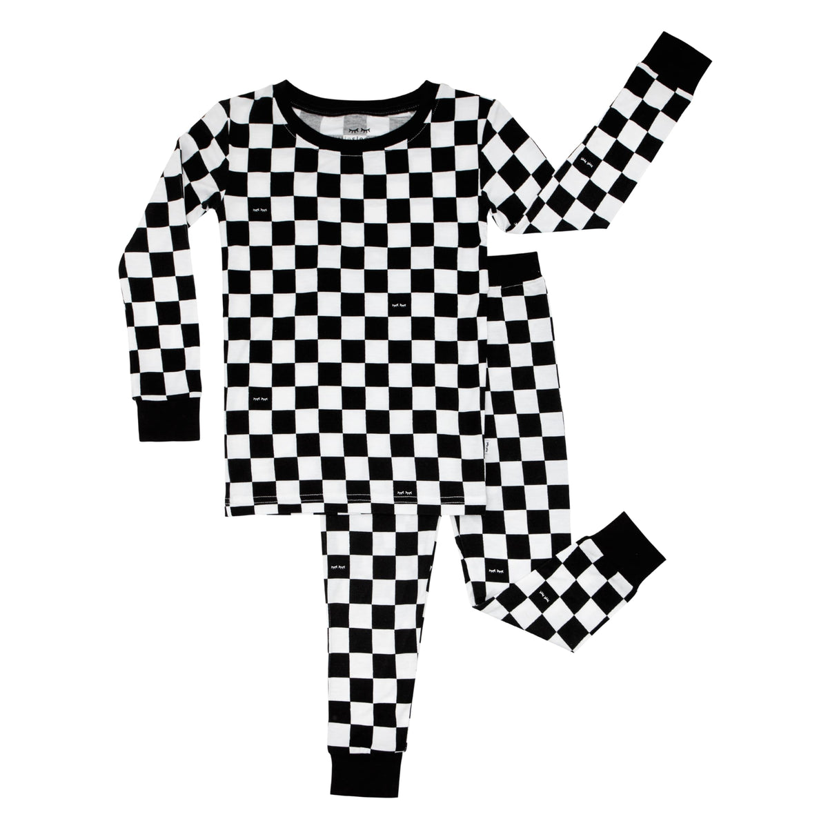 Little Sleepies Two-Piece Pajama Set, Viscose from Bamboo, Toddler Kids PJs