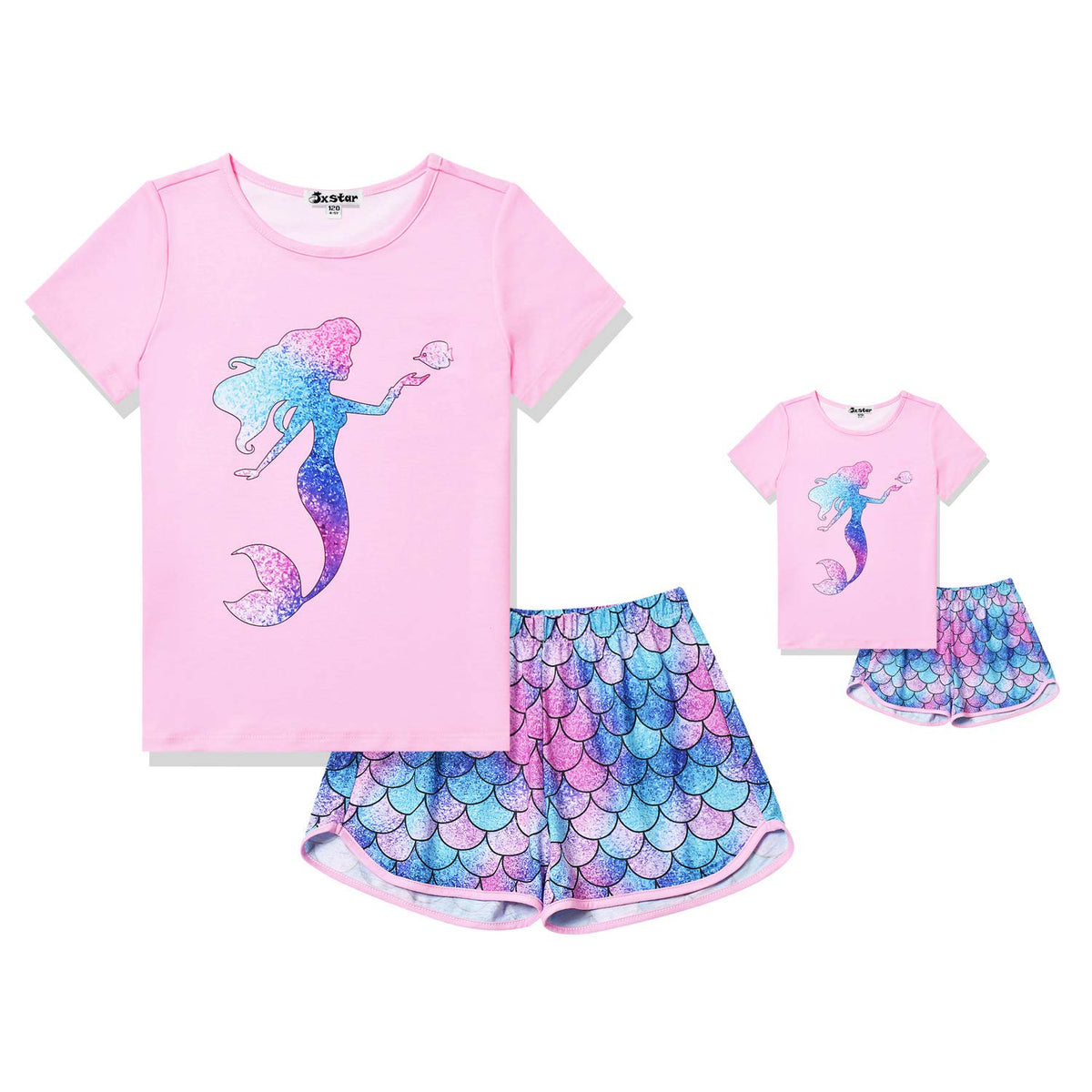 Matching Dolls & Girls Pajamas Unicorn Pjs Set Kids America Girl Dolls Clothes …