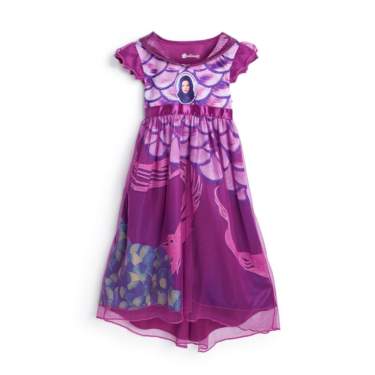 Disney Toddler/Little/Big Girls' Princess Fantasy Gown Nightgown