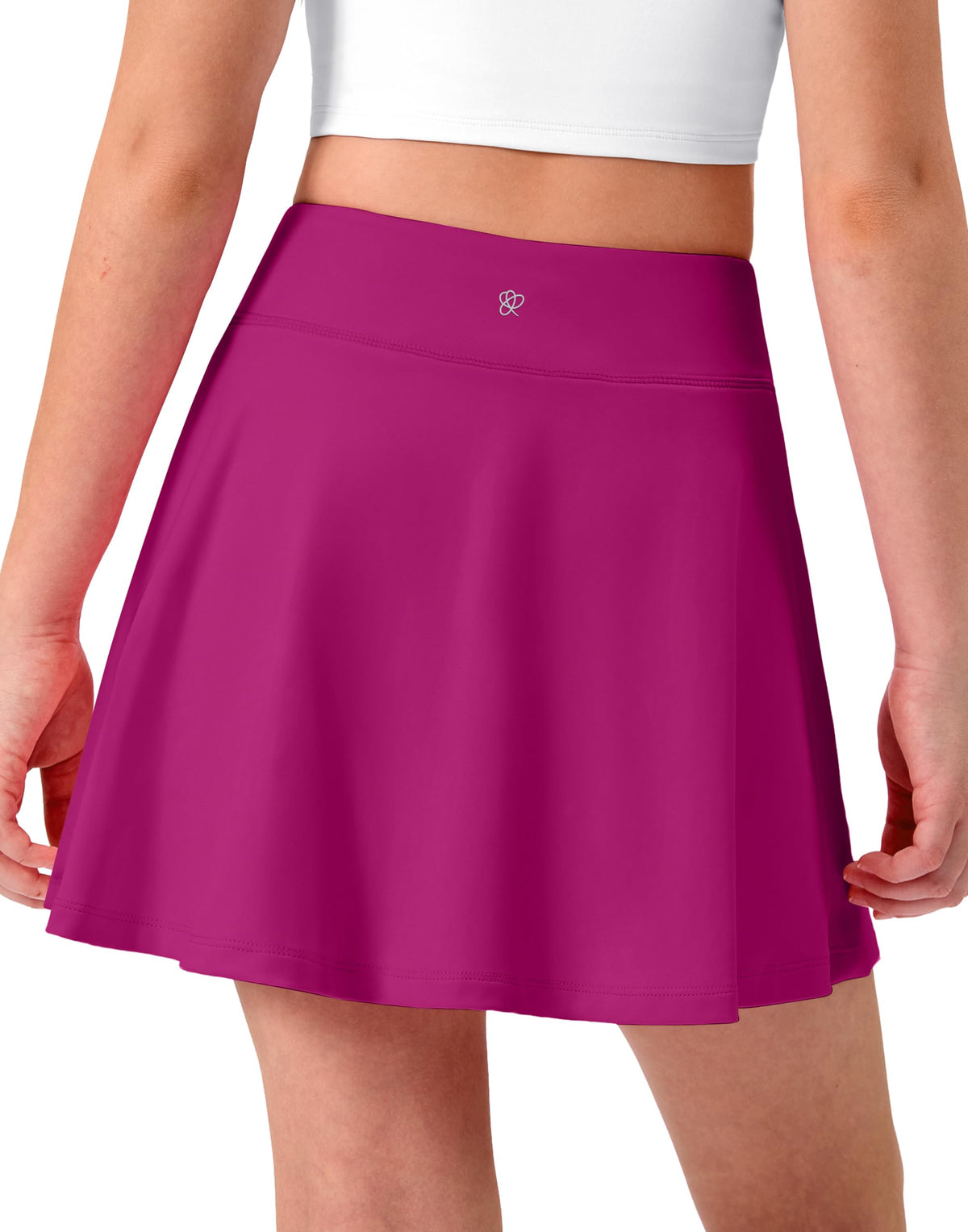 Girls Tennis Skirt with Pockets Pleated Athletic Skort Kids Golf Running School Uniform 2-in-1 Skirts Size 5-15Y