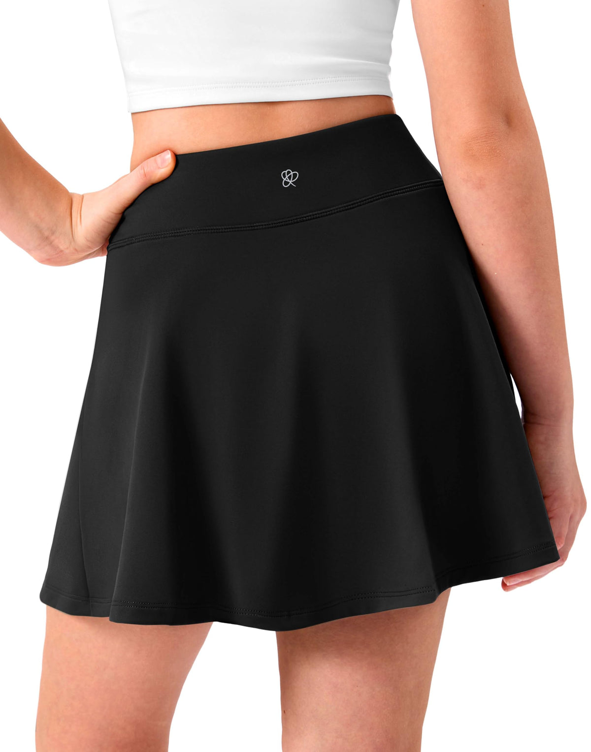 Girls Tennis Skirt with Pockets Pleated Athletic Skort Kids Golf Running School Uniform 2-in-1 Skirts Size 5-15Y