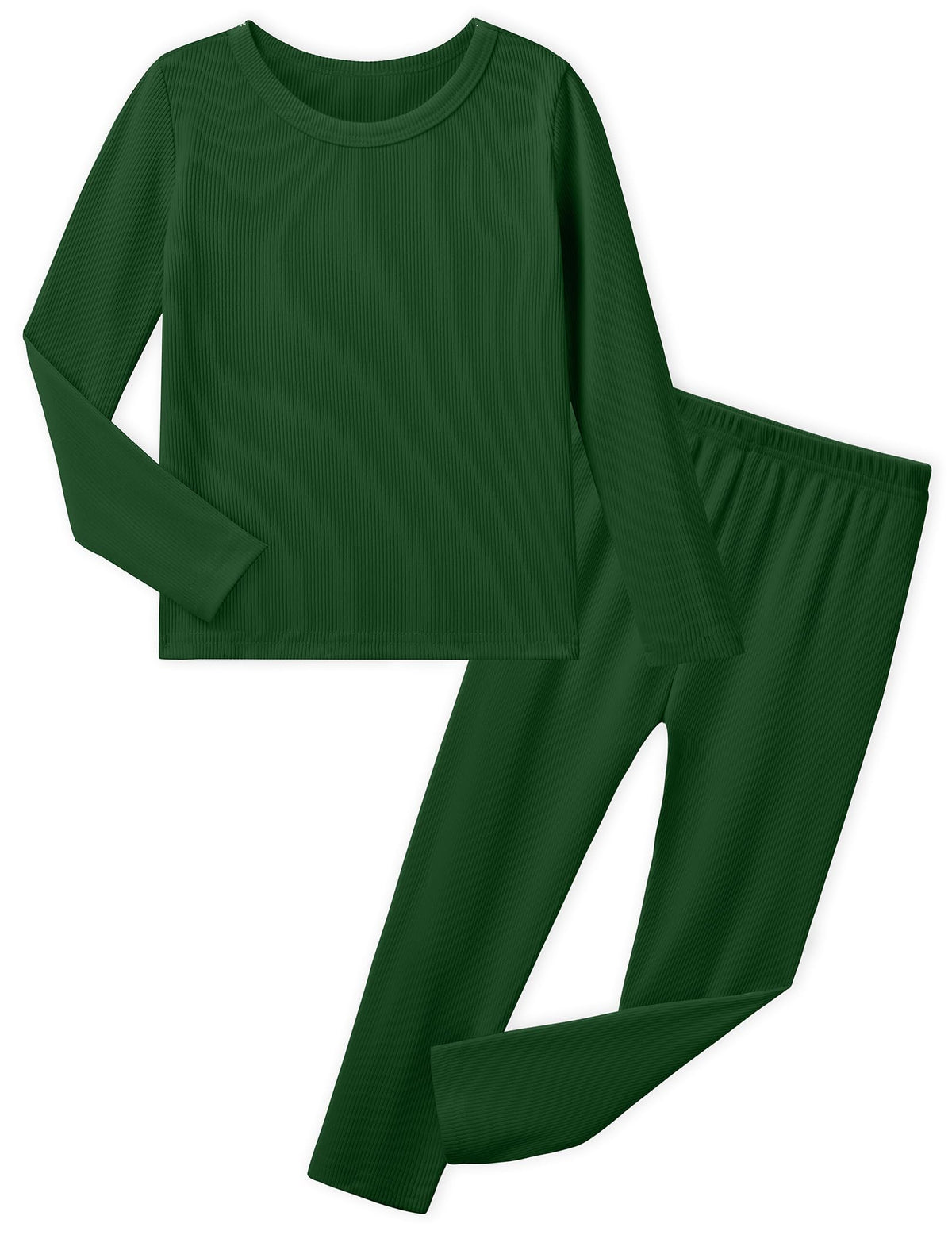 Arshiner Girls Pajamas 2 Piece Snug Fit Kids Pjs Set Long Sleeve Sleepwear