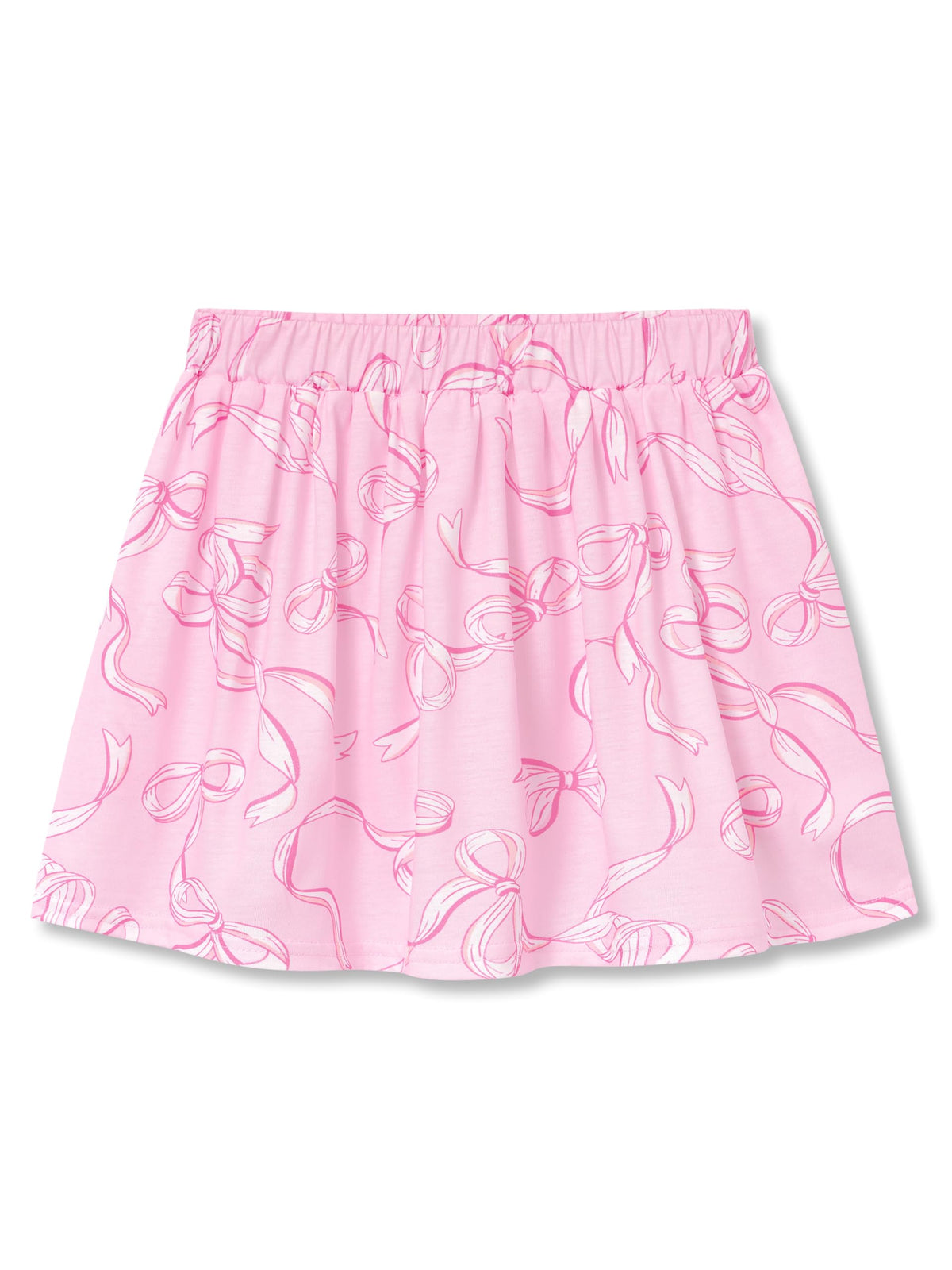 Girls Trendy Skirt-Skort Vibrant Print Built-in Shorts Size 6-16