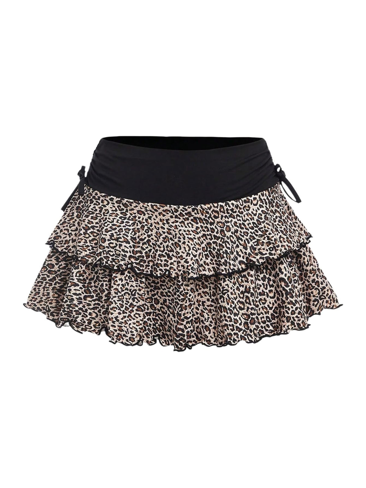 SOLY HUX Girl's Cute Mini Skirt with Built-in Shorts