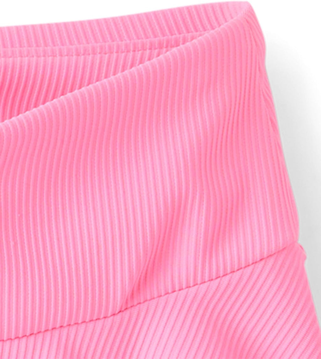 The Children's Place Girls' Active Quick Dry High Rise Textured Skorts