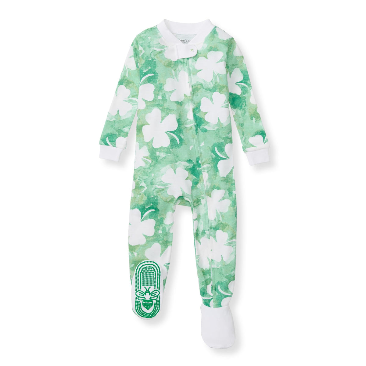 Burt's Bees Baby Boys Footless Pajamas, Sleep and Play Loose Fit, 100% Organic Cotton Soft One-piece PJs, Sizes NB to 6-9 Months
