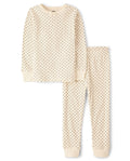 Gymboree Girls' And Toddler 100% Cotton Snug Fit Long Sleeve Top and Pant,gymmies Pajama Set