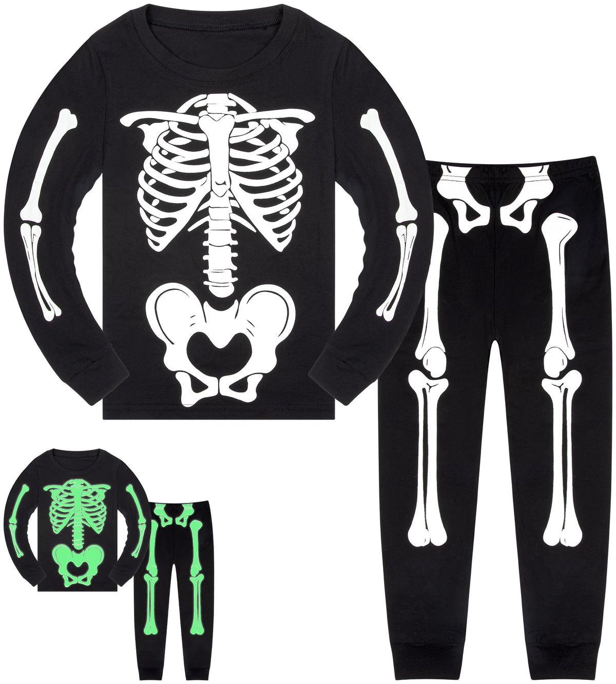 HONGTEYA Cotton Kids Toddler Clothes Set Long Sleeve for Boys Girls 3-8T