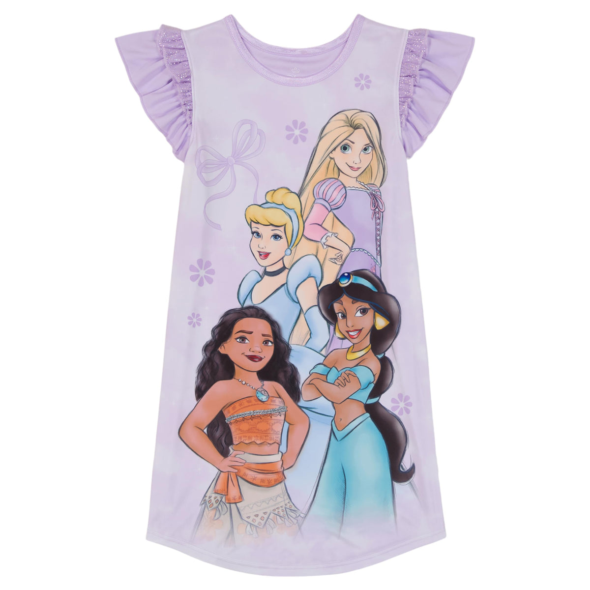 MINNIE Disney Girls Mouse 4-Piece Cotton Pajama Set