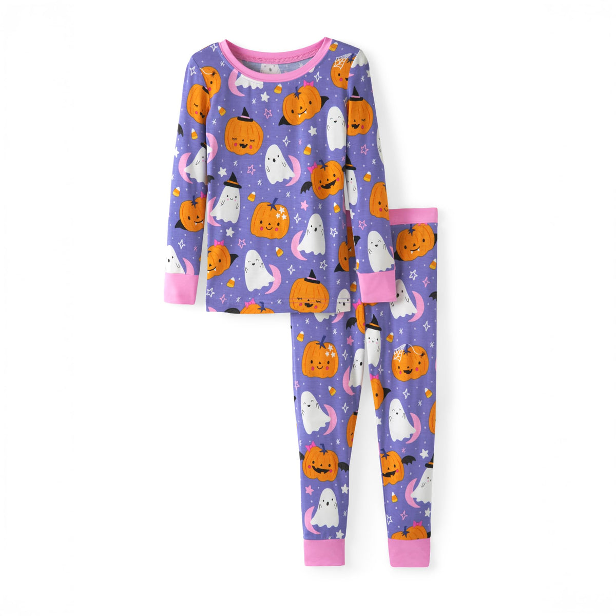 Little Sleepies Two-Piece Pajama Set, Viscose from Bamboo, Toddler Kids PJs