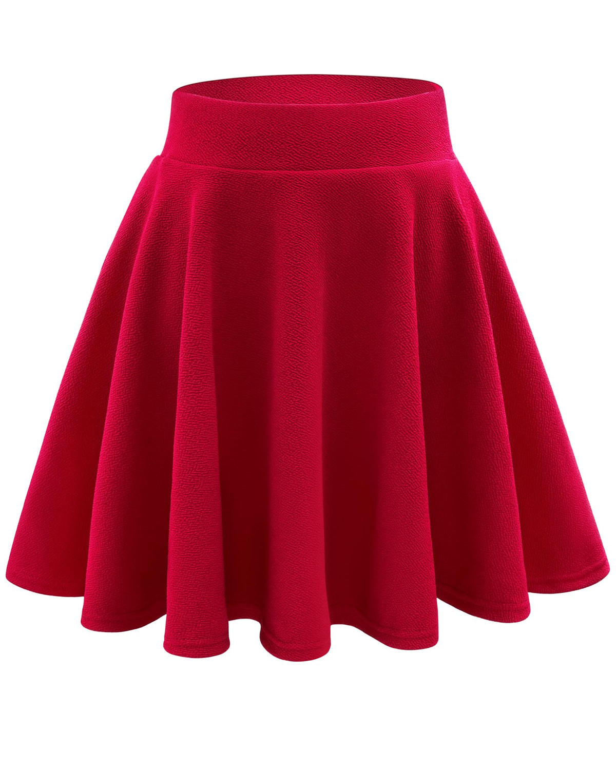 Stelle Girls Pleated Skater Uniform Skirts with Built in Shorts for School