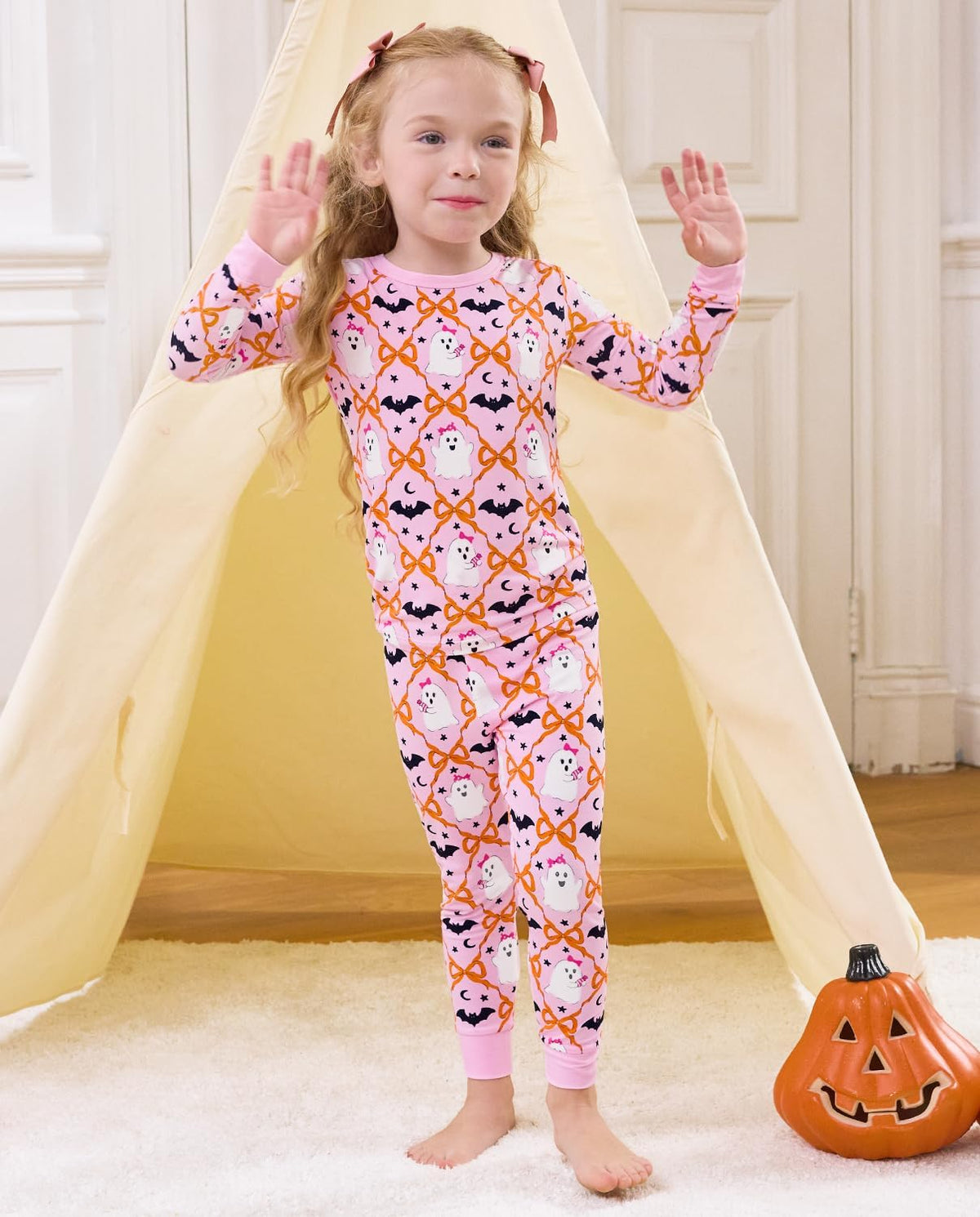babee Reshinee Bamboo Viscose Toddler Girls Kids Pajamas Unicorn Mermaid Pjs Long Sleeve Snug fit 12M-8Y 2pcs Soft Jammies