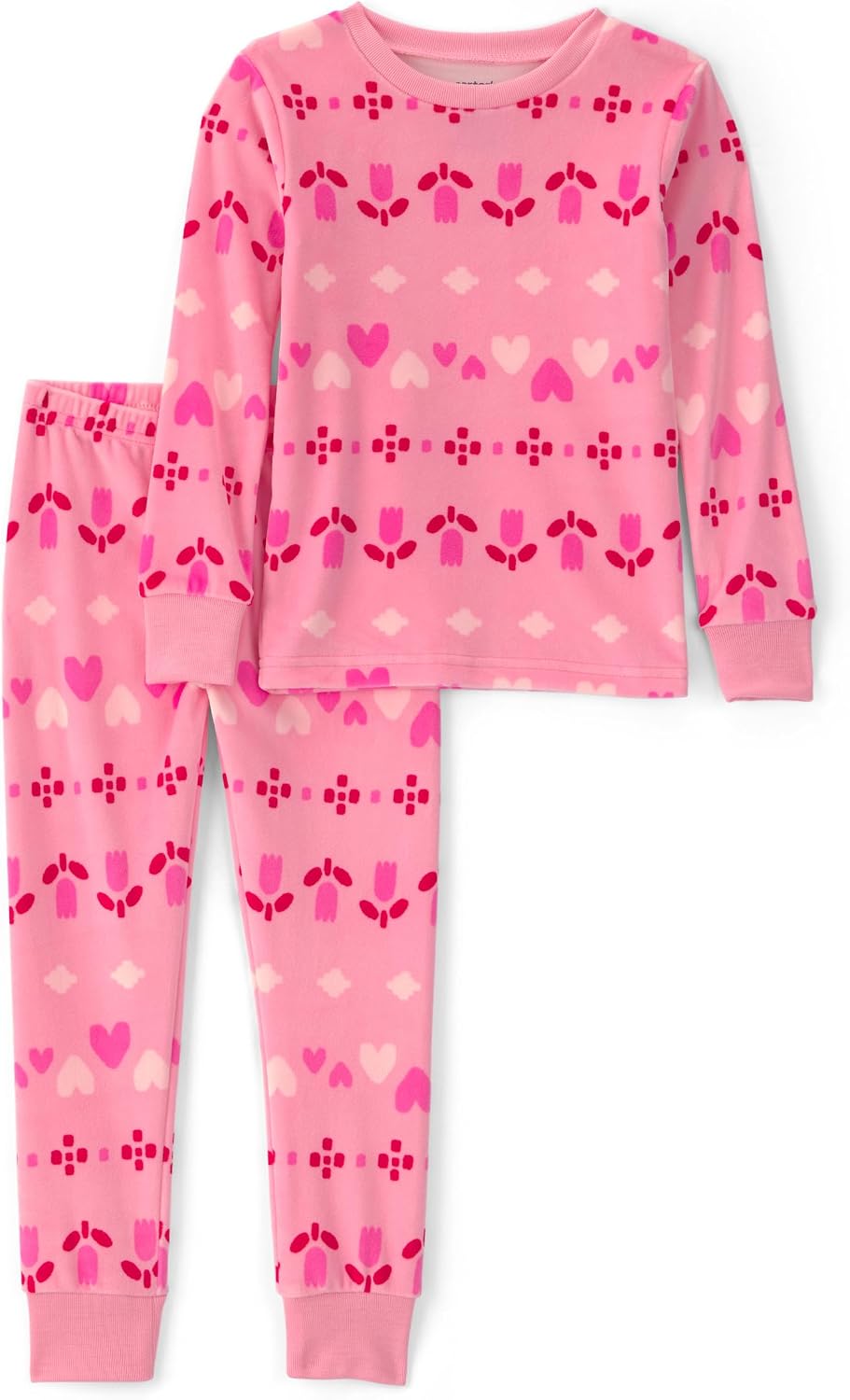 Carter's Girls' 2-piece Fleece Pjs
