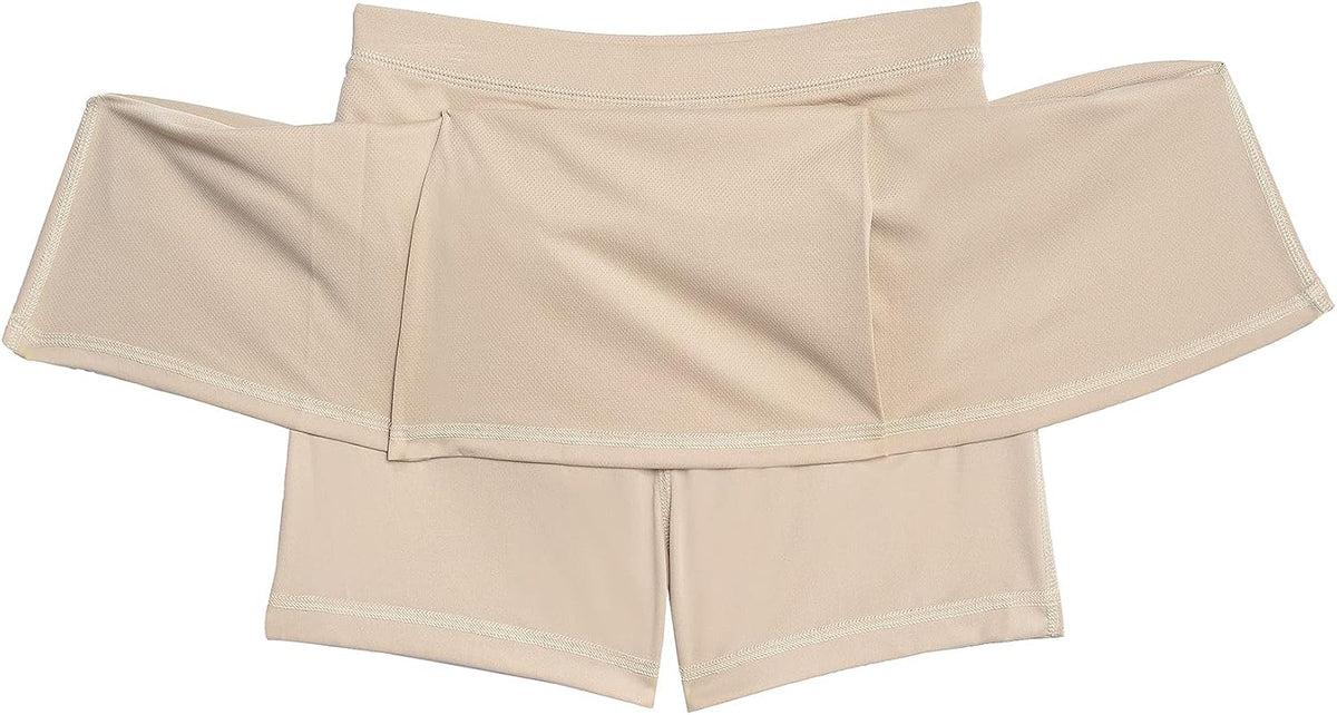 Izod Girls School Uniform Sensory-Friendly Pleated Scooter Skirt with Undershorts, Soft Fabric, Tagless with Flat Seams