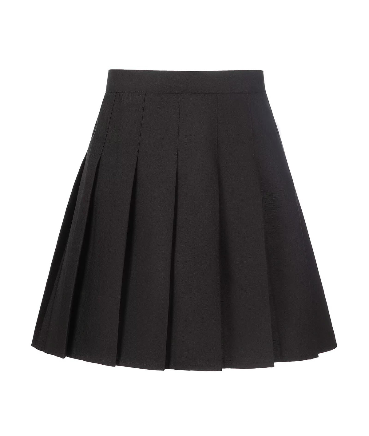 Girls' Pleated Skirts High-Waist A-line Skirt with Built-in Shorts 6-14Y