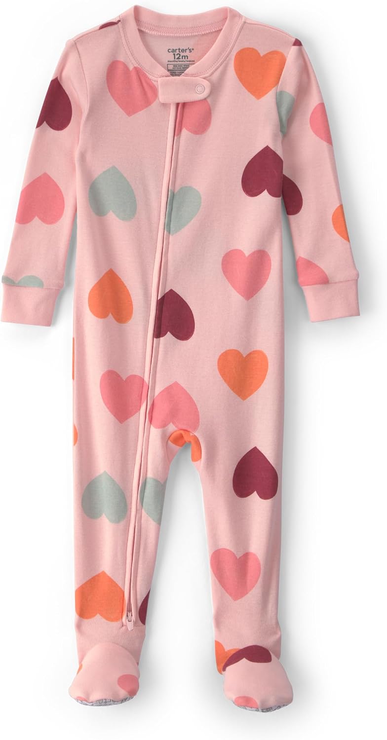 Carter's Baby Girls' 1-piece Cotton Pj