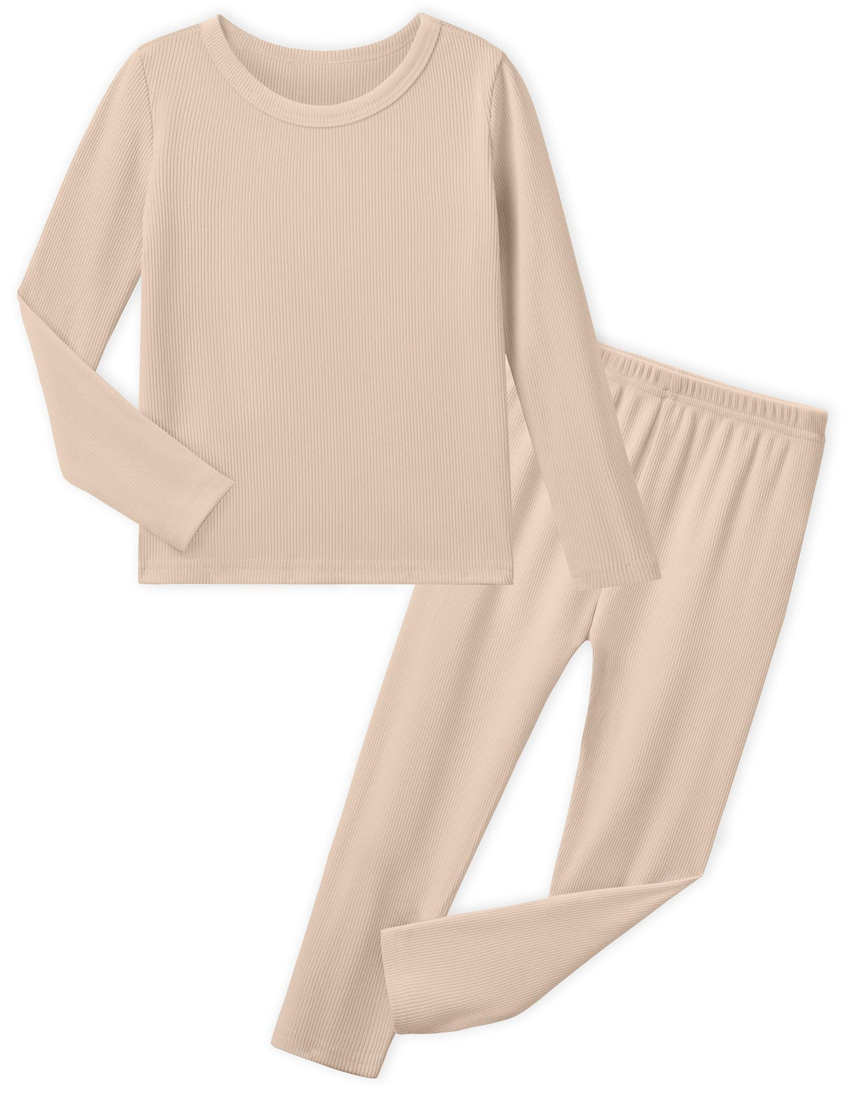 Arshiner Girls Pajamas 2 Piece Snug Fit Kids Pjs Set Long Sleeve Sleepwear