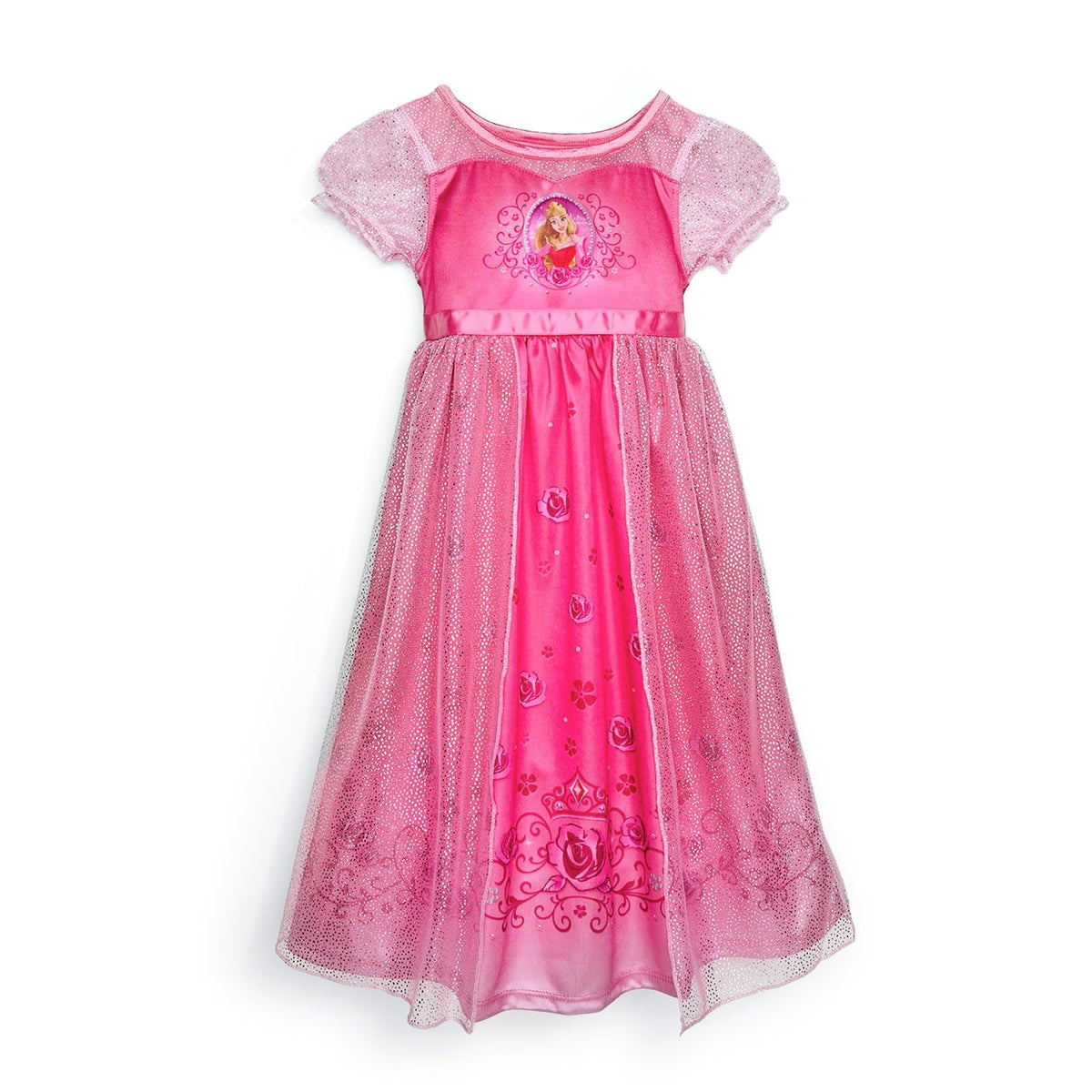 Disney Toddler/Little/Big Girls' Princess Fantasy Gown Nightgown
