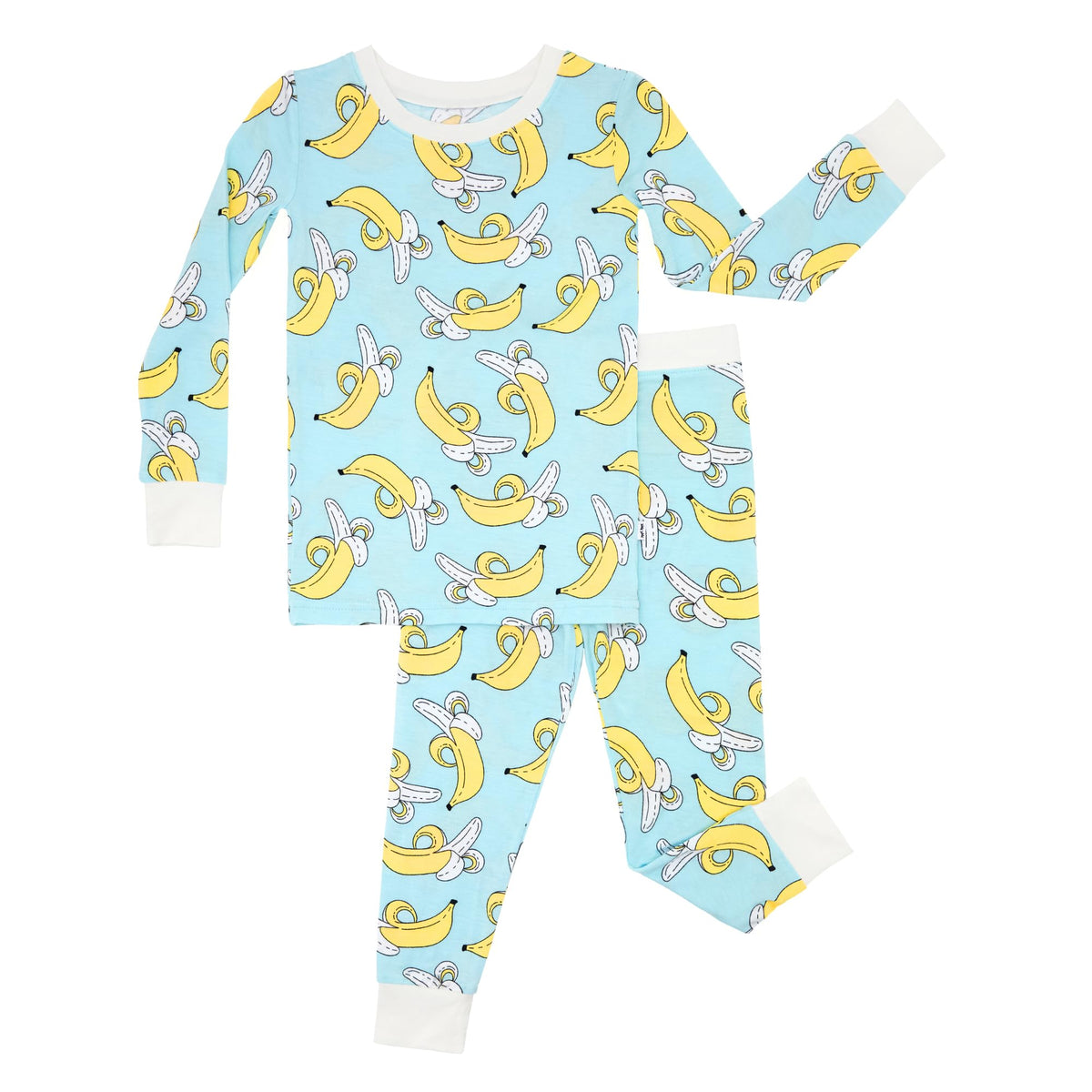 Little Sleepies Two-Piece Pajama Set, Viscose from Bamboo, Toddler Kids PJs