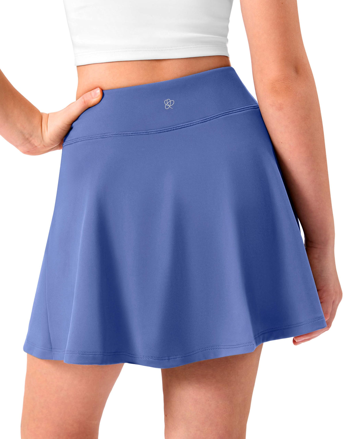 Girls Tennis Skirt with Pockets Pleated Athletic Skort Kids Golf Running School Uniform 2-in-1 Skirts Size 5-15Y