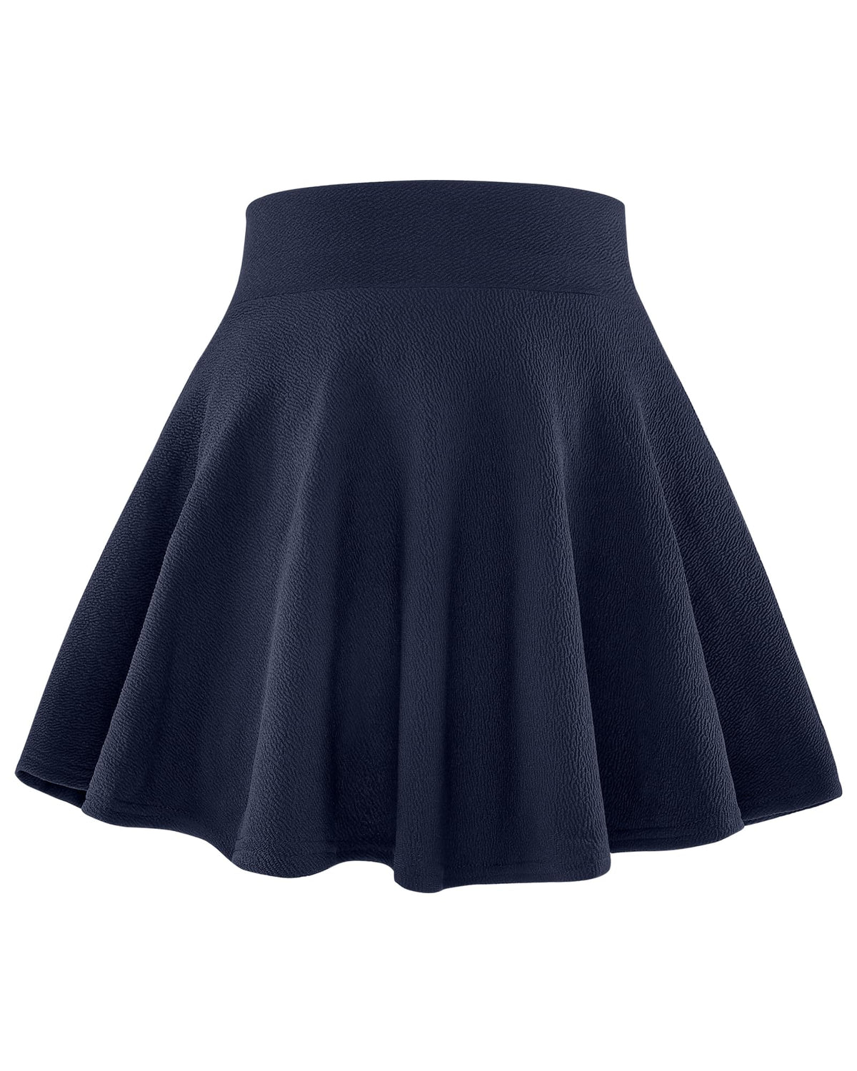 BOOPH Kids Girls Skirt Casual Mini Plain Flare Pleated Uniform Skirts