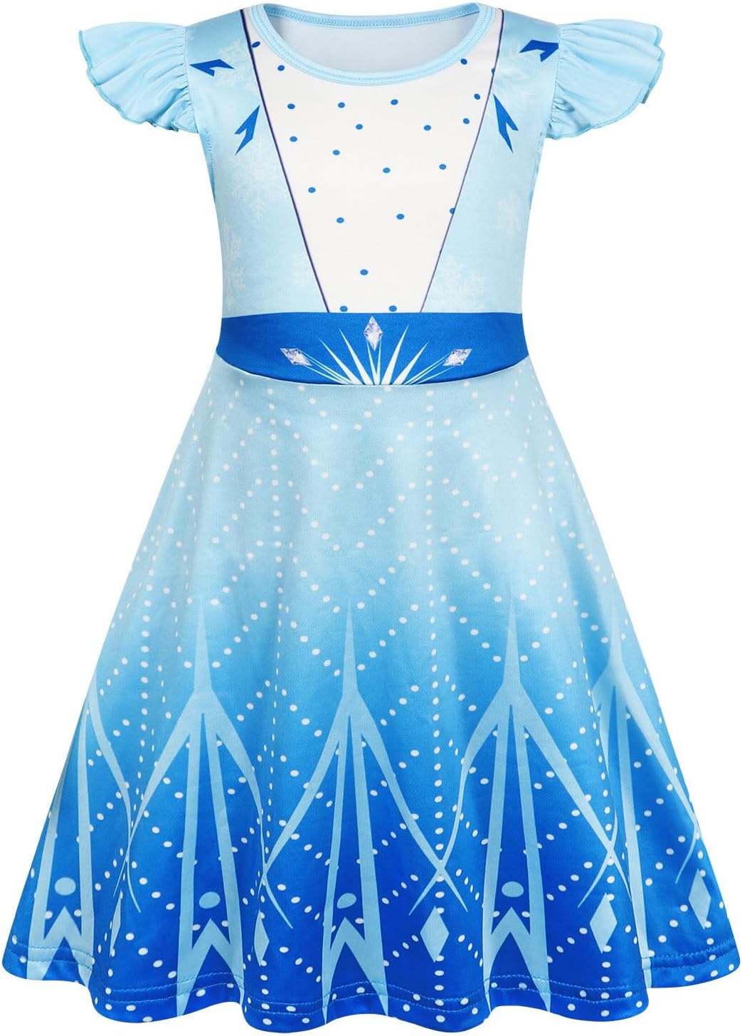 Girls Nightgowns Princess Pajamas Nightdress for Toddler Kids Sleepwear