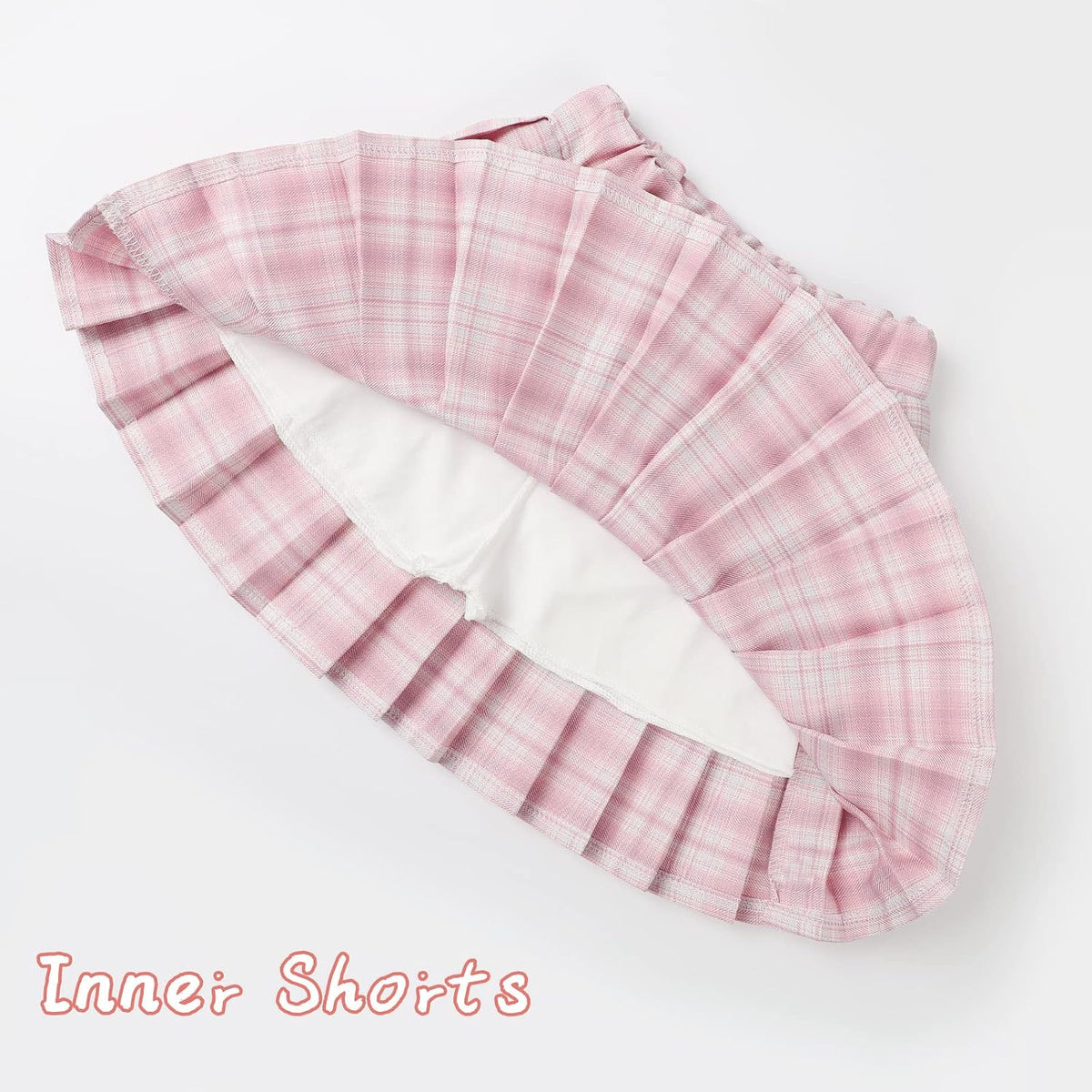 KEREDA Girls Pleated Mini Skirt High Waist Tennis School Uniform Skirts
