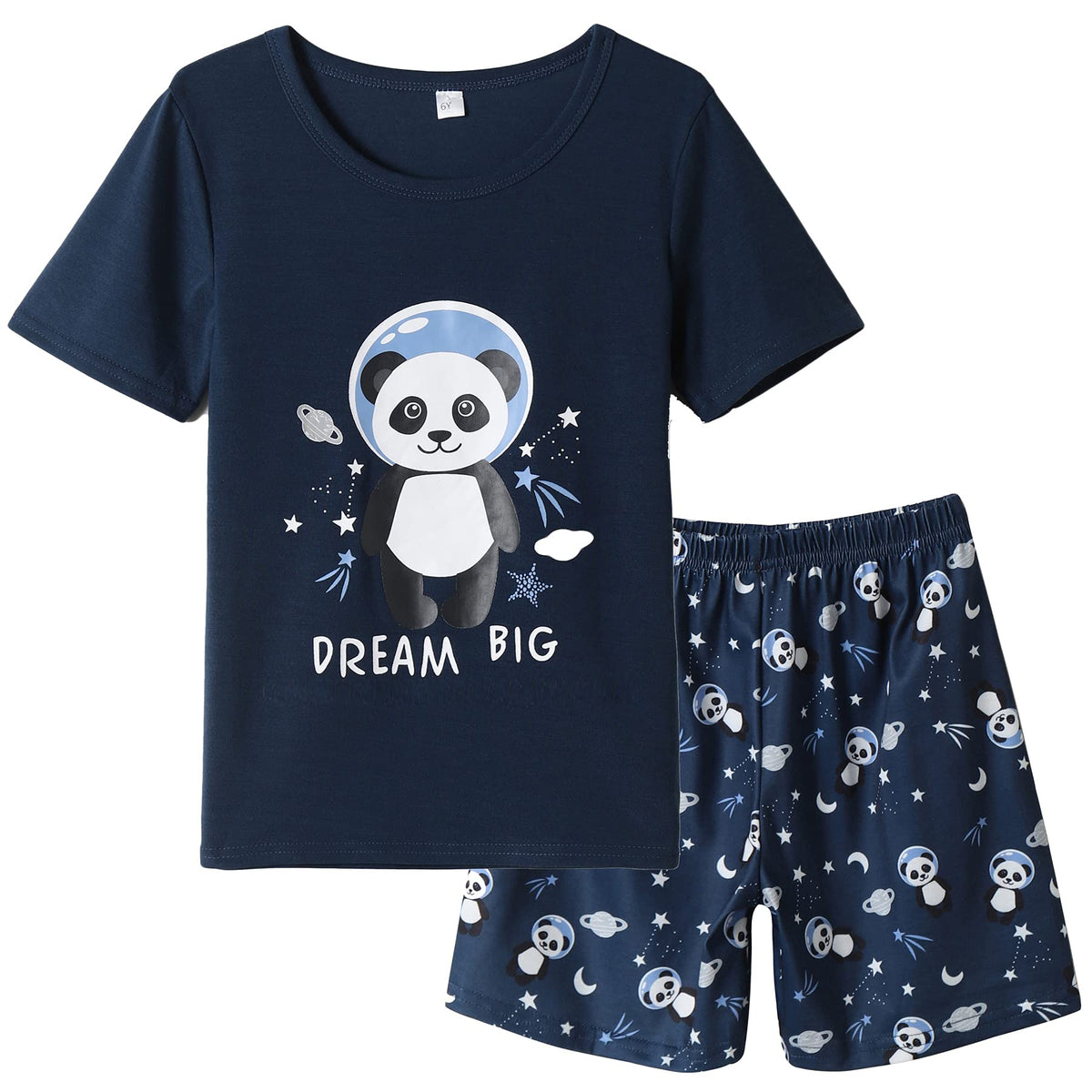 Vopmocld Big Girls Summer Pajama Shorts Sets Cute Sleepwear Nighty Cotton