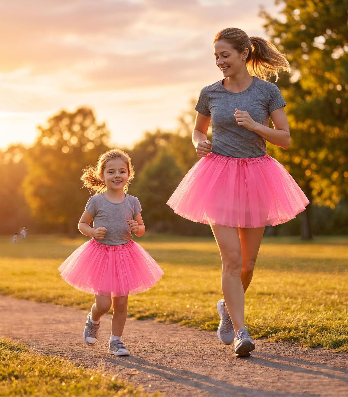 Women Tutu Skirt 5 Layers Tulle Girl Fluffy Ballet Skirt Rave Costume Party