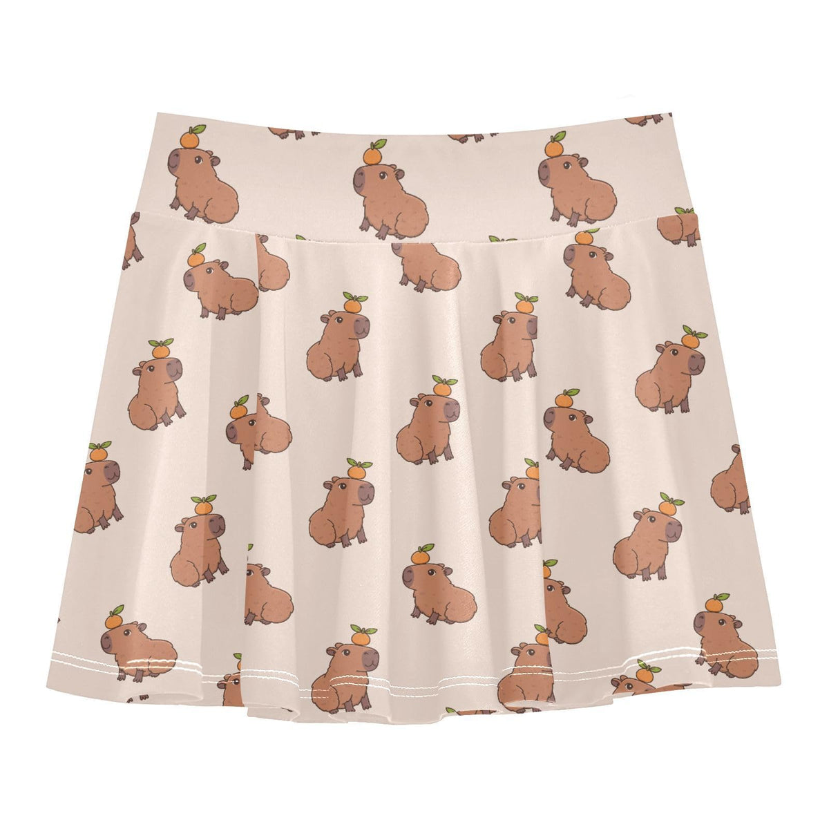 Girls Skirt Athletic Skort with Shorts, 3-12 Years