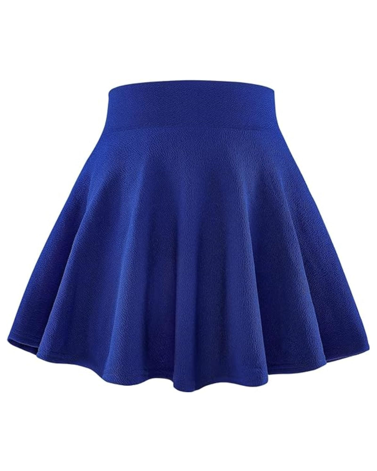 BOOPH Kids Girls Skirt Casual Mini Plain Flare Pleated Uniform Skirts