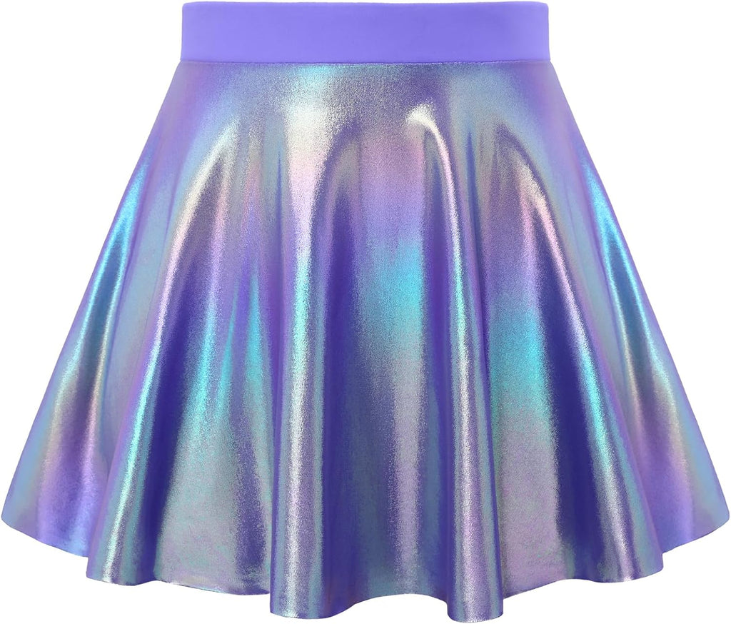Girls Skirts High Waist Athletic Skorts with Shorts Stretchy Activewear for Teens Girl Performance Clothes 5-14 Years